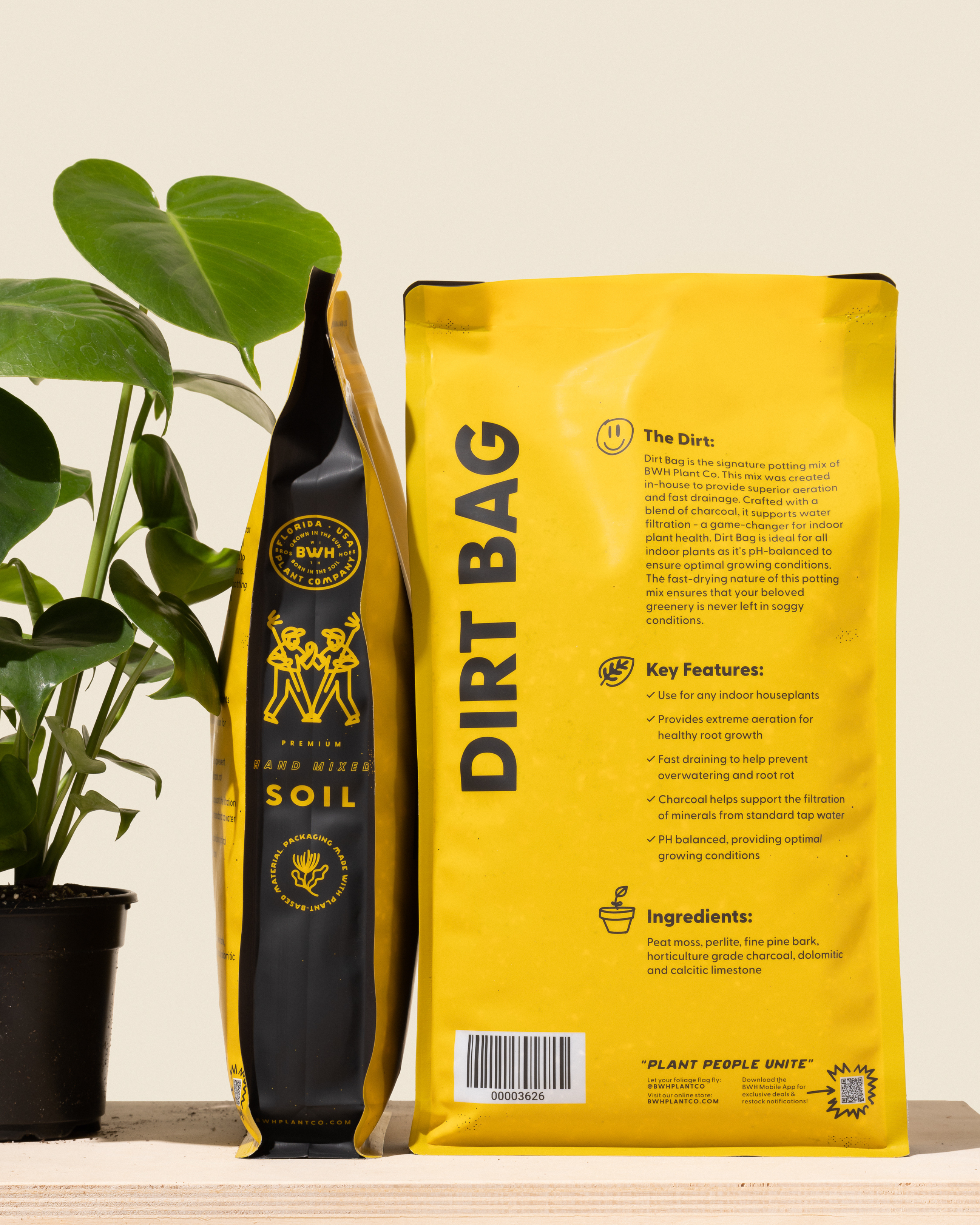 small bag of indoor plant soil Dirt Bag: 1 Gallon – BWH Plant Co