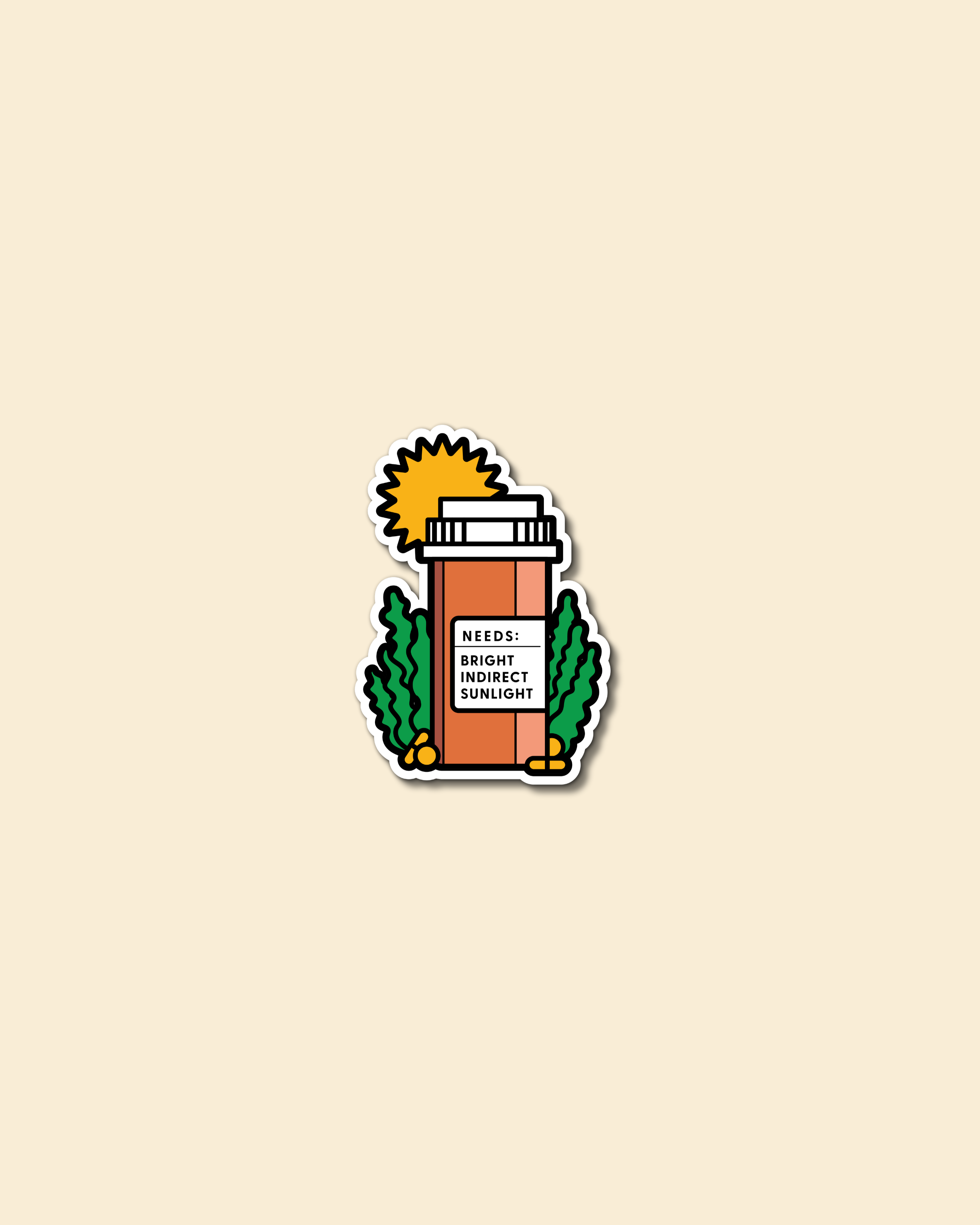 Dose of Daylight Rx Sticker – BWH Plant Co