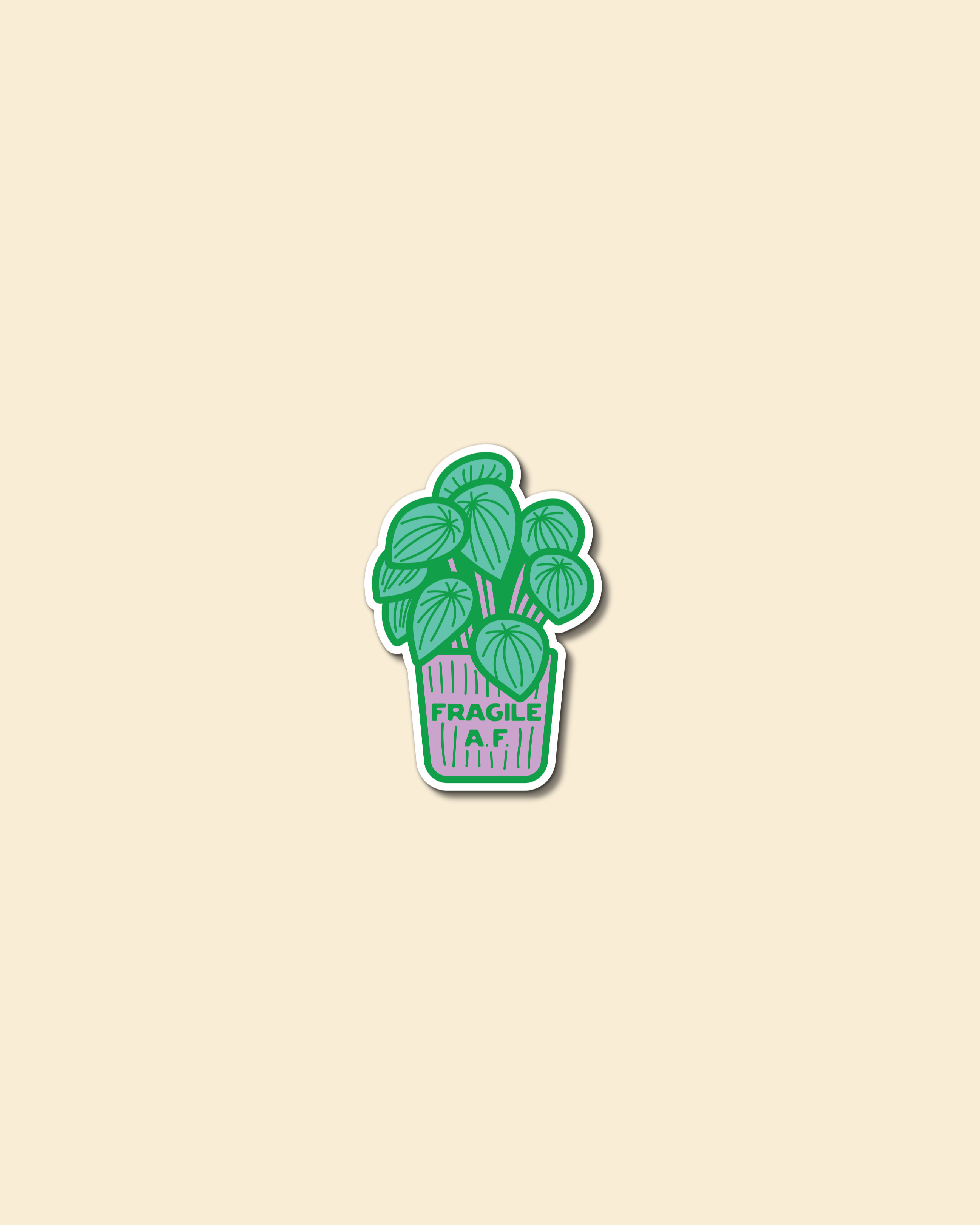 Handle with Care Sticker – BWH Plant Co