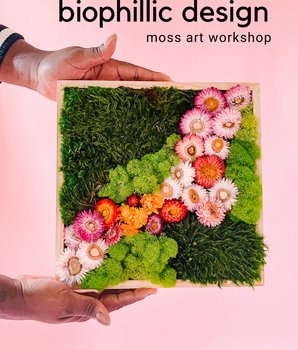 Sip & Create Moss Art | May 11 @ 4:30pm
