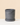 Dark Gray textured eco pot on a beige background
